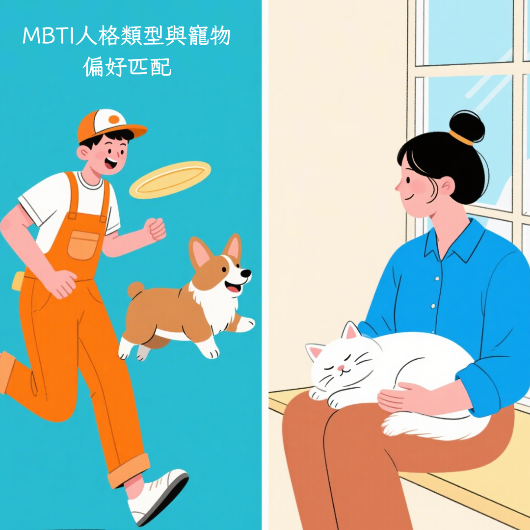 E人養狗、I人養貓?MBTI人格與寵物偏好科學解析|找到你的最佳毛孩夥伴