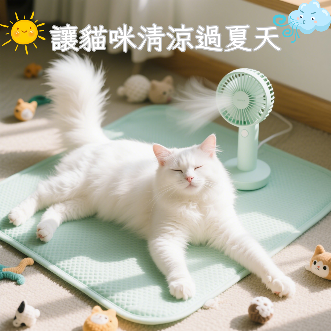 讓貓咪夏季遠離疾病:從食物保存到環境降溫要留神,養貓人必看!