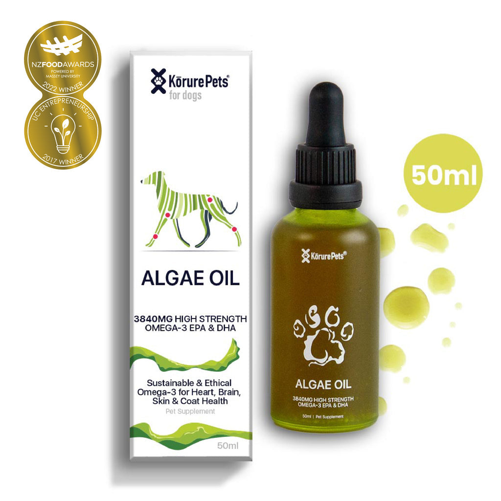 Kōrure Pets - 狗用新西蘭海藻油(Algae Oil) 50ml