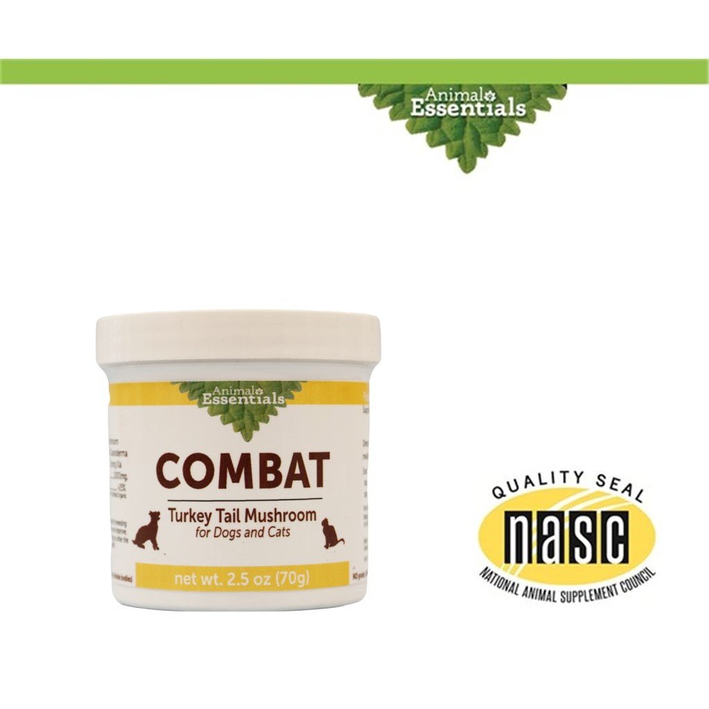 Animal Essentials™ - COMBAT Organic Coriolus Versicolor Powder 2oz (70g) (For Cats and Dogs)