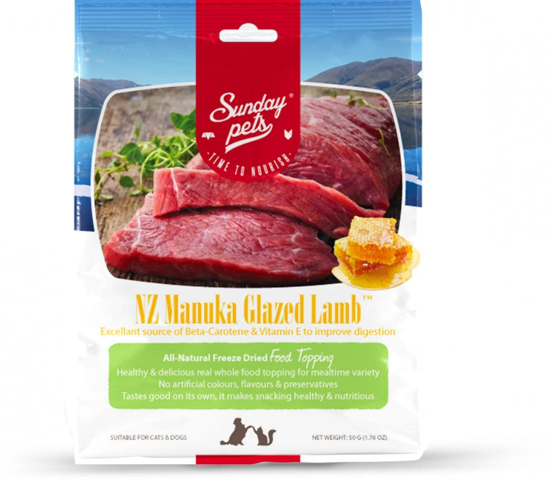 Sunday Pets Freeze-Dried Snacks 50g