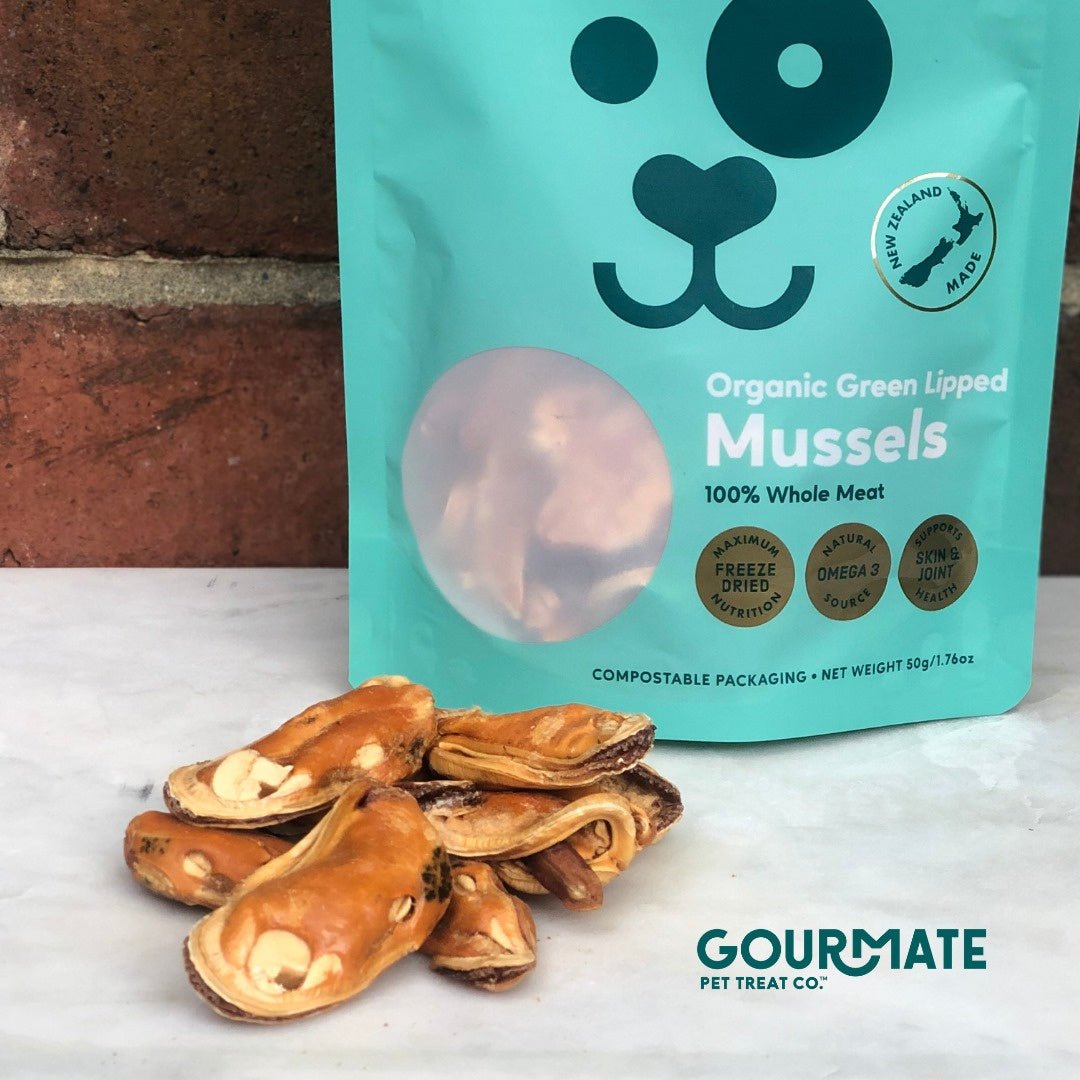 Gourmate 100% 紐西蘭斯圖爾特島有機綠唇胎貝50g (GMT01)