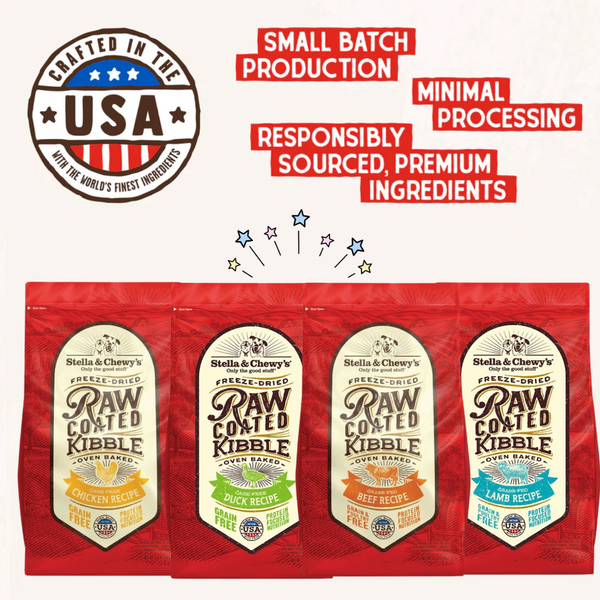 Stella & Chewy's - Freeze-Dried Raw Meat Coated Low-Temperature Baked Dog Food