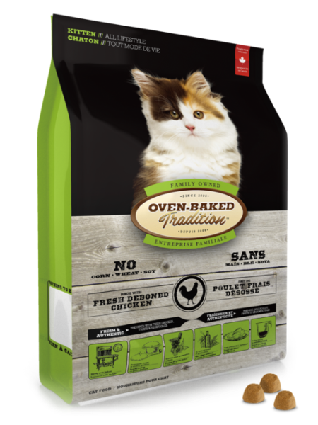 Oven-Baked Cat Chicken and Fish Formula - Kitten Food