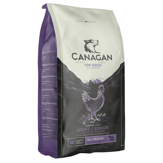 Canagan Light/Senior For Dogs Grain-Free Weight Loss/Senior Dog Food