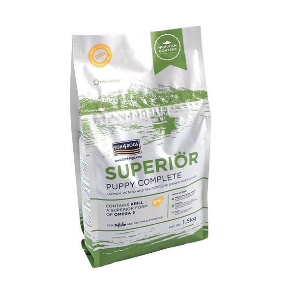 Fish4Dogs Superior Puppy Food Complete Ocean Upgrade Series Salmon Puppy Dog Food