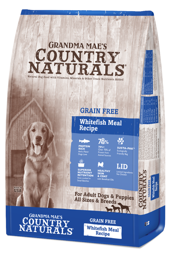 Country Naturals Grain-Free Salmon & Whitefish All Breed Dog Food