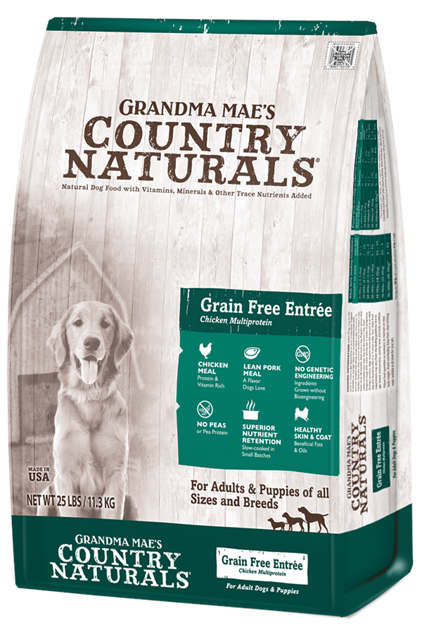 Country Naturals Grain-Free White Salmon Chicken All Breed Low-Carb Dog Food