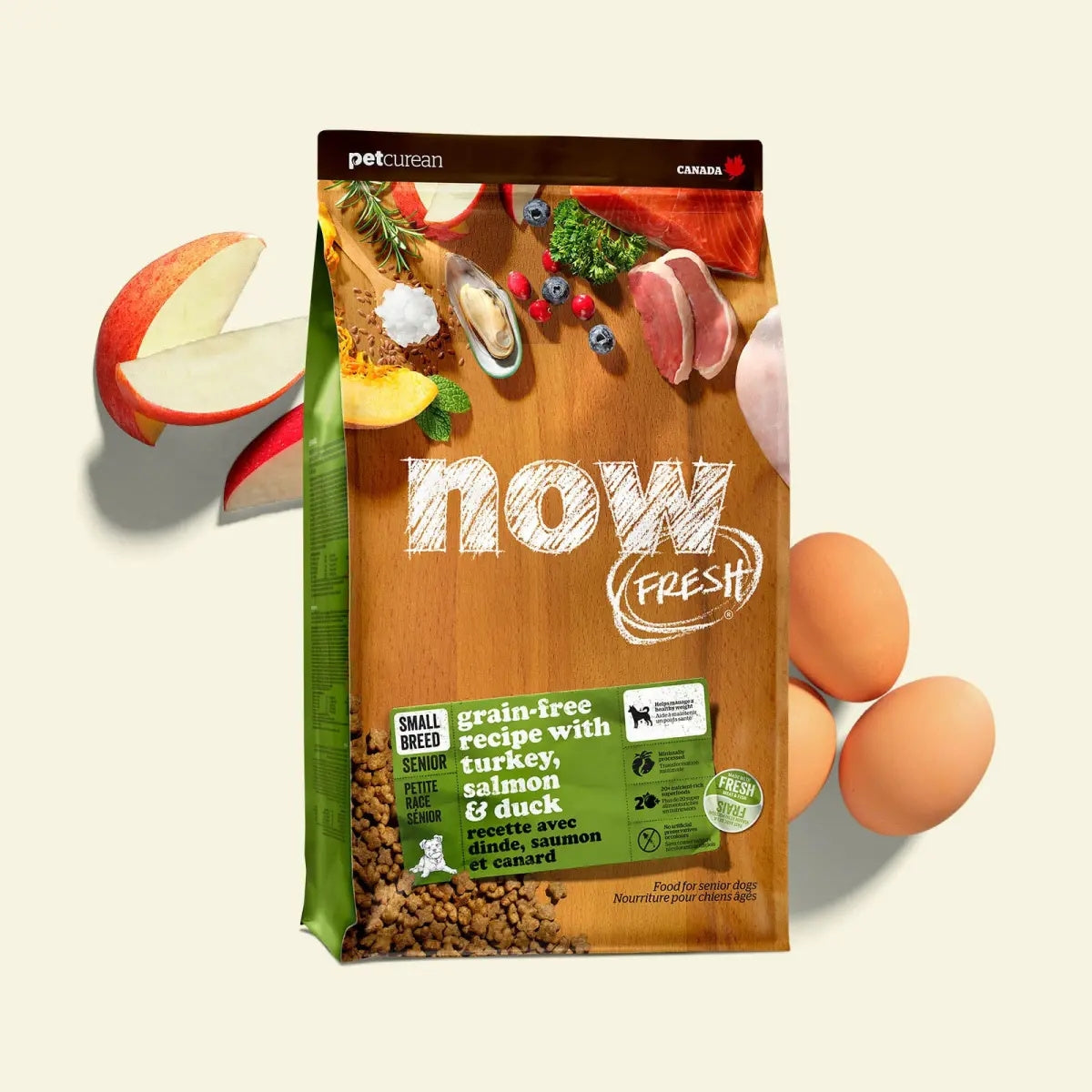 Now! Grain Free Turkey, Salmon, Duck Dog Food - Small Senior Dogs