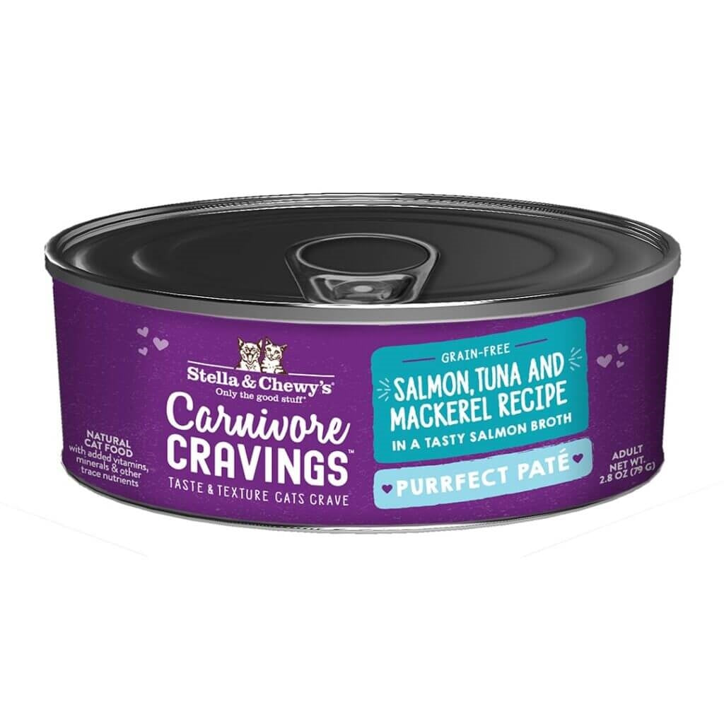 Stella & Chewy's Grain-Free Bone Broth & Meat Pâté Cat Food (24 Cans)