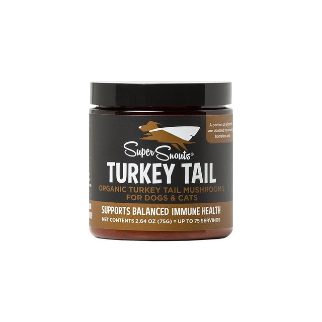 Super Snout - Turkey Tail (雲芝) 免疫+頑疾 75g (貓狗適用)