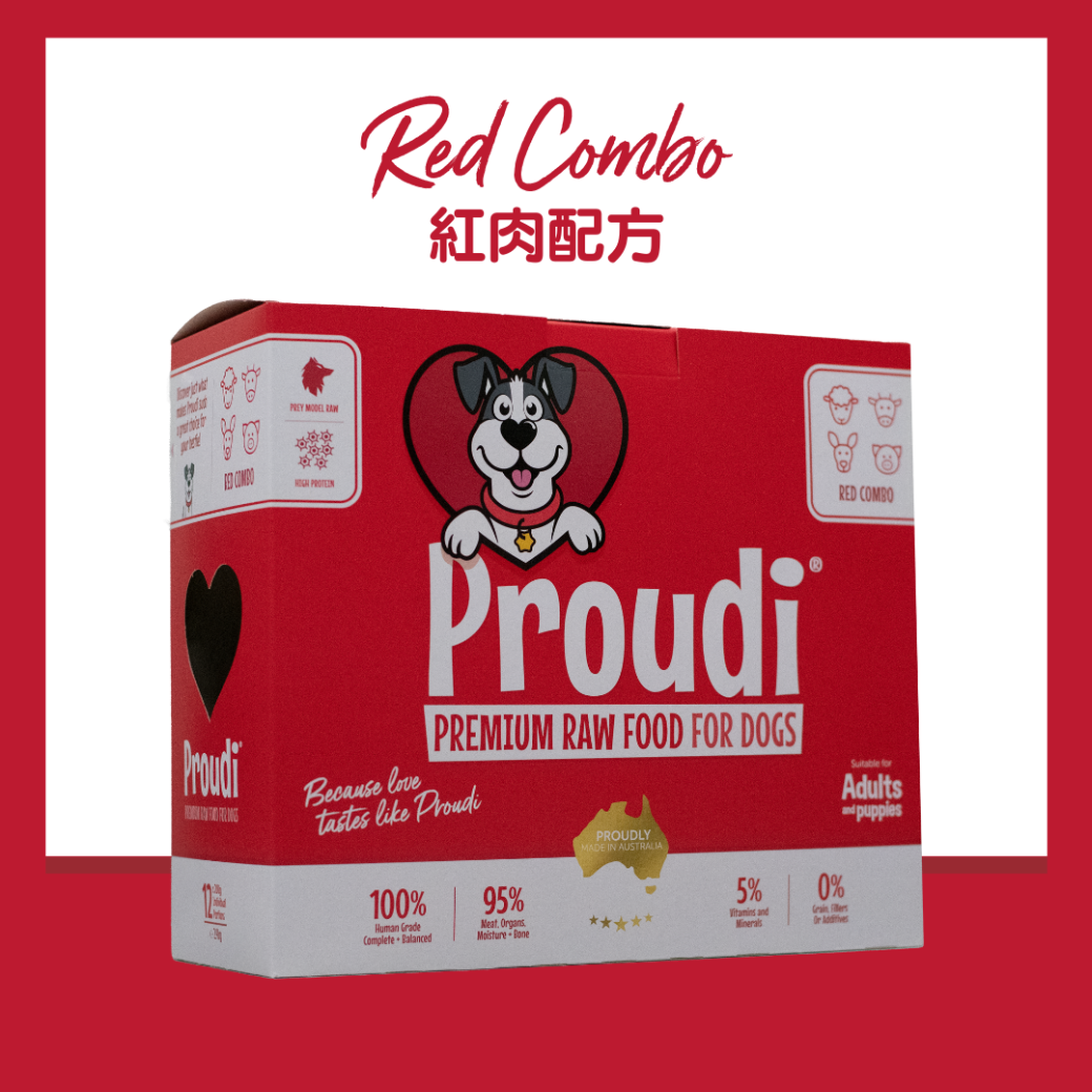 Proudi Frozen Raw Dog Food