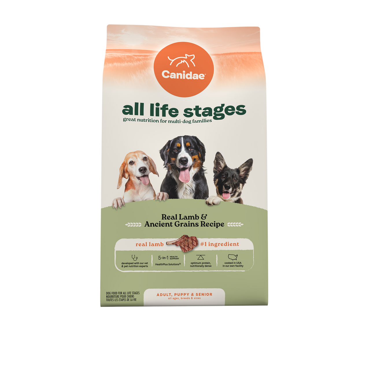 Canidae (Dog) Real Lamb & Ancient Grains 羊肉原始穀物配方狗糧