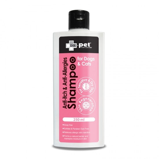Dr.Pet 保濕止癢防敏感潔毛液 250ml