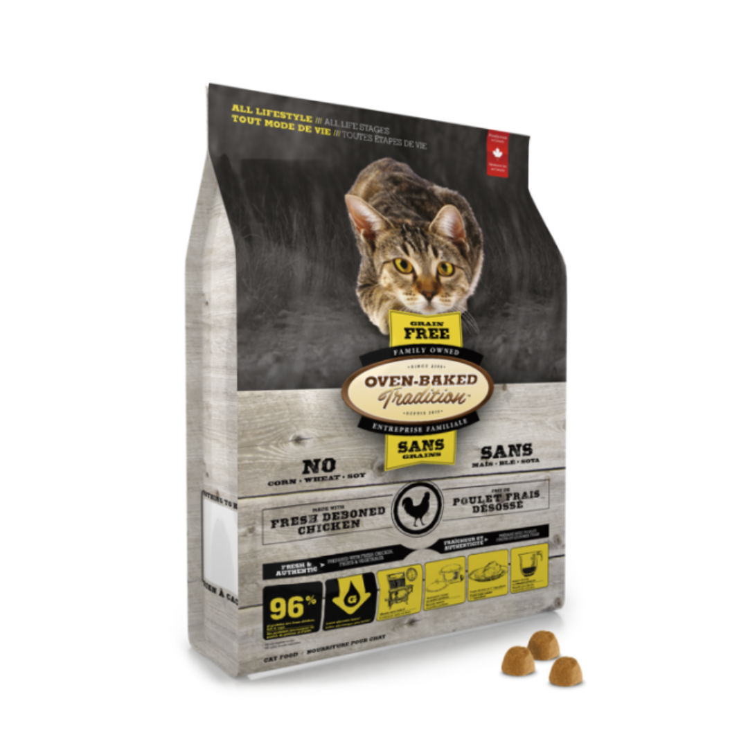 Oven-Baked Cat Grain-Free Cat Food