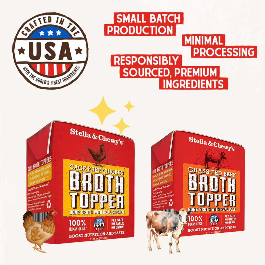 Original Case of 12 Boxes - Stella & Chewy's Dog Meal Broth