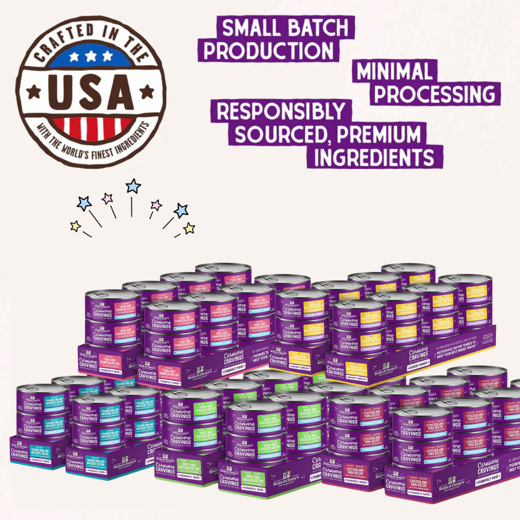 Stella & Chewy's Grain-Free Bone Broth & Meat Pâté Cat Food (24 Cans)