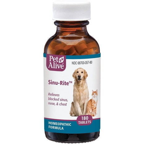 PetAlive - Sinu-Rite for Acute Sinusitis 180 Tablets