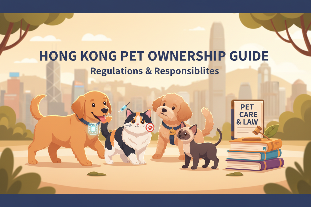 香港寵物飼養法規懶人包：晶片、疫苗、牌照與常見罰款 Q&A