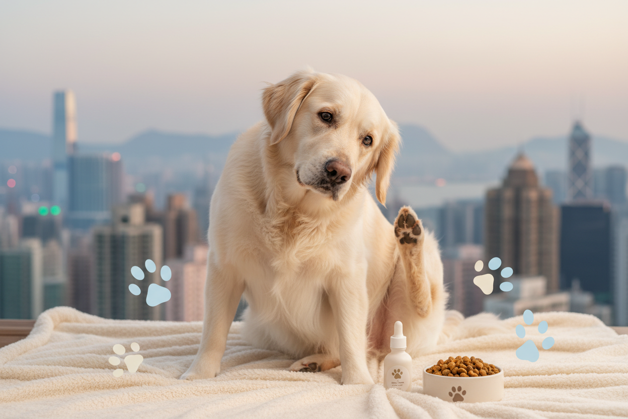 香港狗狗皮膚過敏｜狂𢯎耳仔咬腳趾原因與營養修護指南 2026