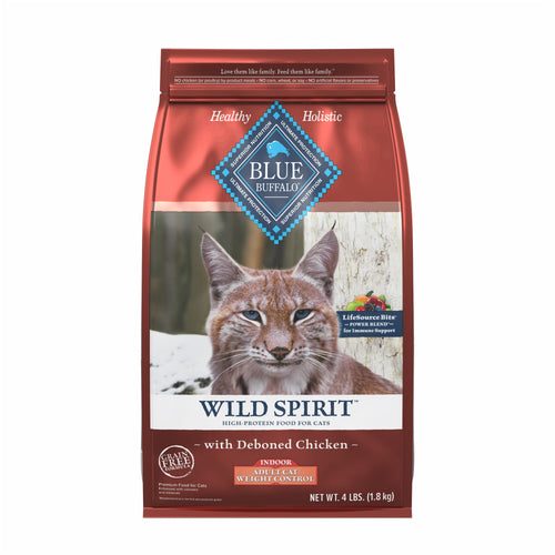 Blue Buffalo - Wild Spirit 室內成貓體重控制雞肉配方 貓糧