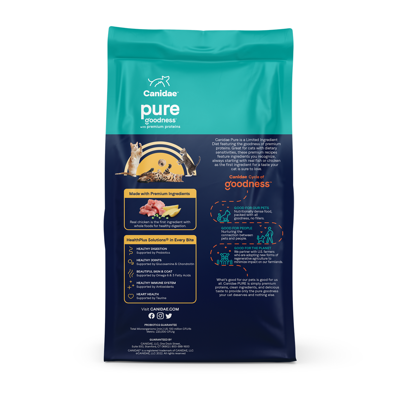 Canidae PURE for Cats 無穀物 貓糧