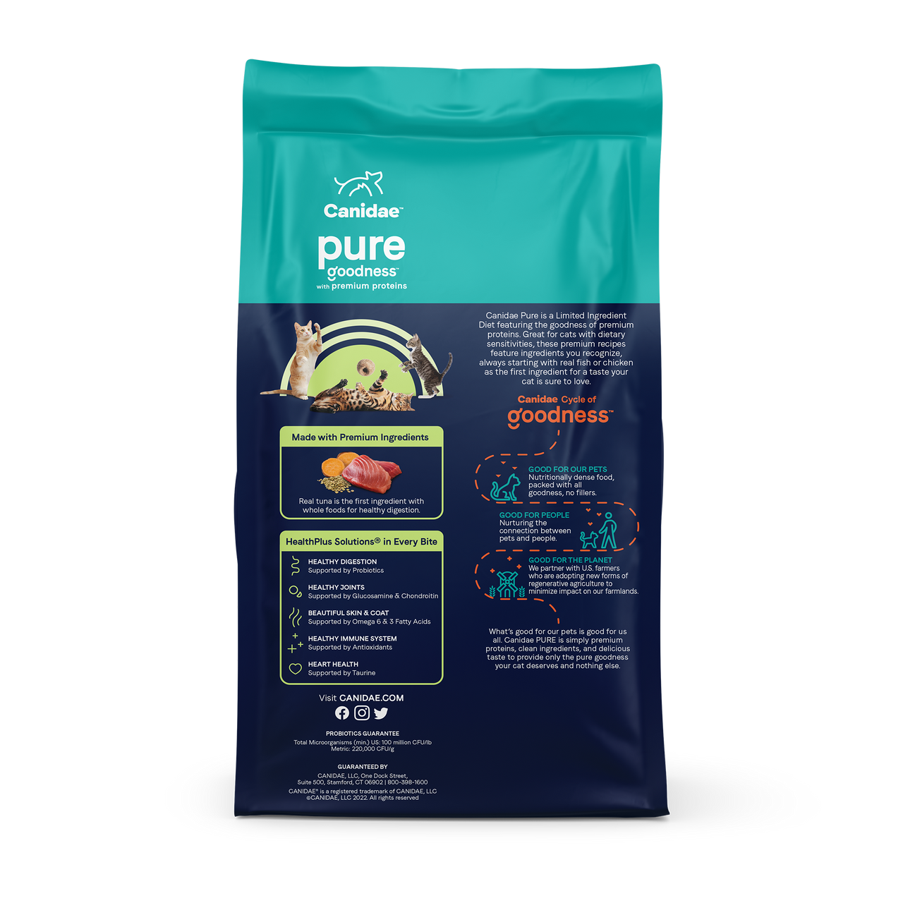 Canidae PURE for Cats 無穀物 貓糧