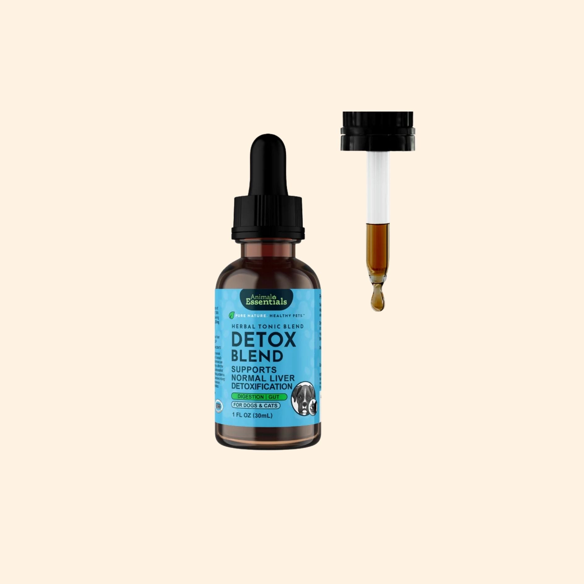 Animal Essentials™ Detox Blend 長效排毒皮膚治療草本配方 2oz