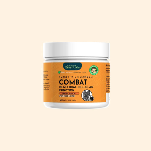 Animal Essentials™ - COMBAT Organic Coriolus Versicolor Powder 2oz (70g) (For Cats and Dogs)