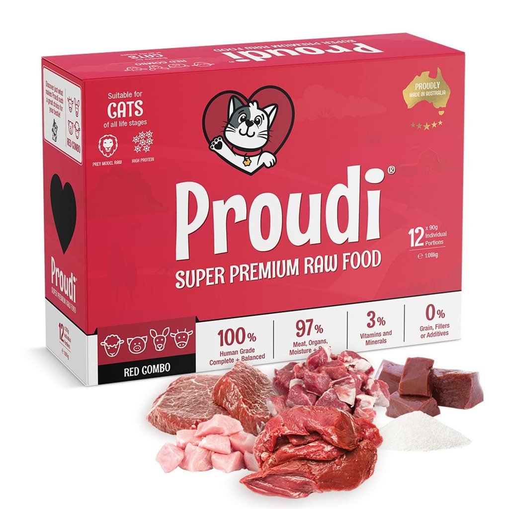 Proudi 急凍貓生肉糧