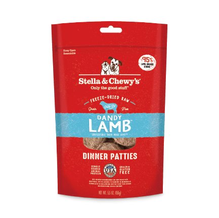 Stella & Chewy's - Freeze Dried Dandy Lamb Dinner - 羊肉 狗配方 凍乾糧 - 幸福站