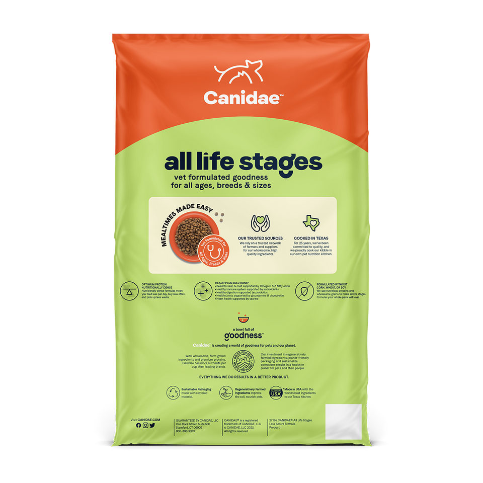 Canidae (Dog) Less Active Weight Management Formula Dog Food