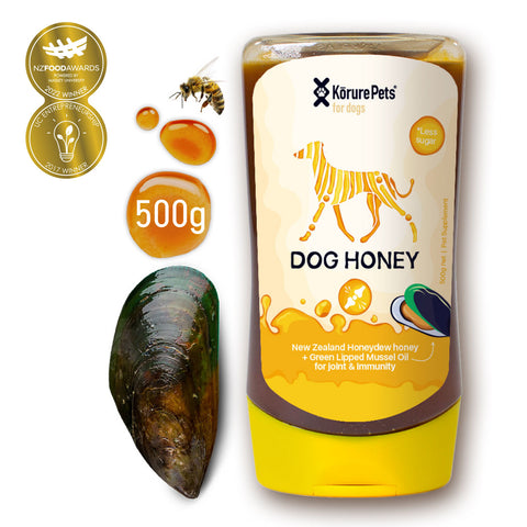 Kōrure Pets Mussel Honey- 紐西蘭蜂蜜+綠唇貽貝 [增強免疫力和關節保養-犬用]