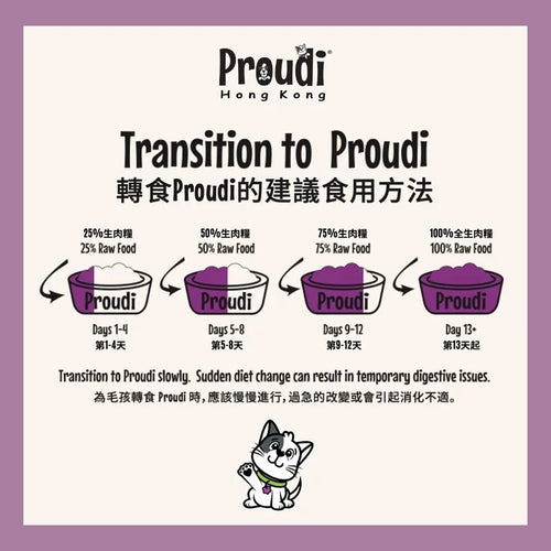 Proudi 急凍狗生肉糧