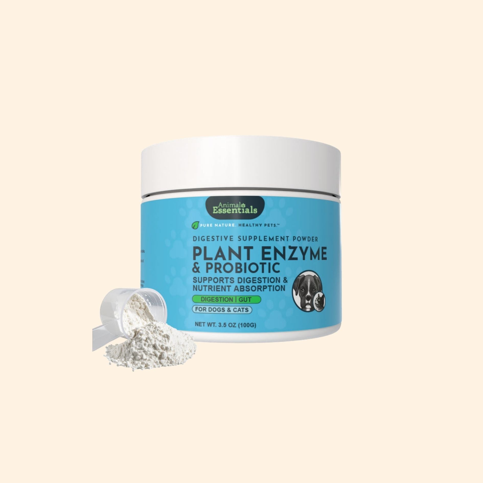 Animal Essentials - Plant Enzymes & Probiotics 300g