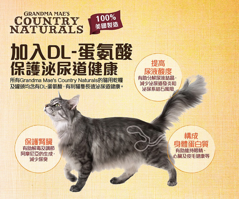 Country Naturals 無穀物低敏全貓精簡配方 貓糧