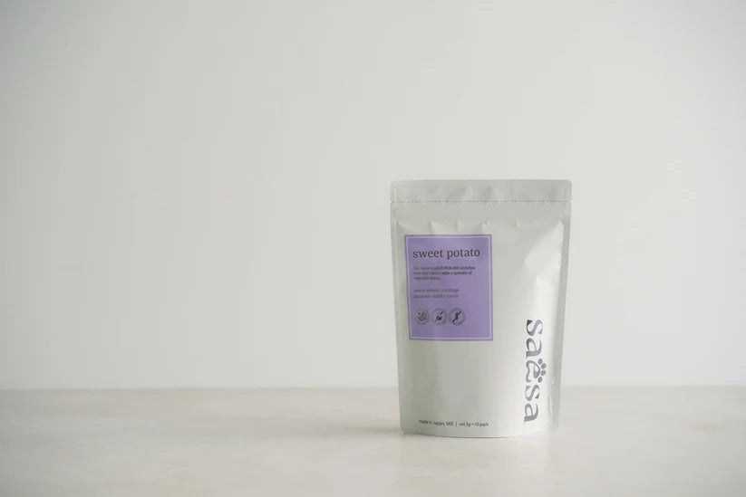 saesa Additive-Free Vegetable Topper 日本製狗狗風乾蔬菜 5g × 10小包