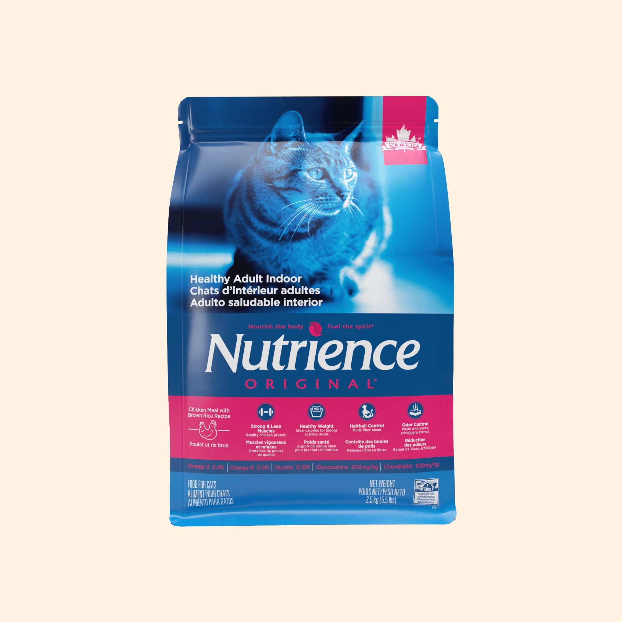 Nutrience Original Healthy Adult Indoor Cat Food