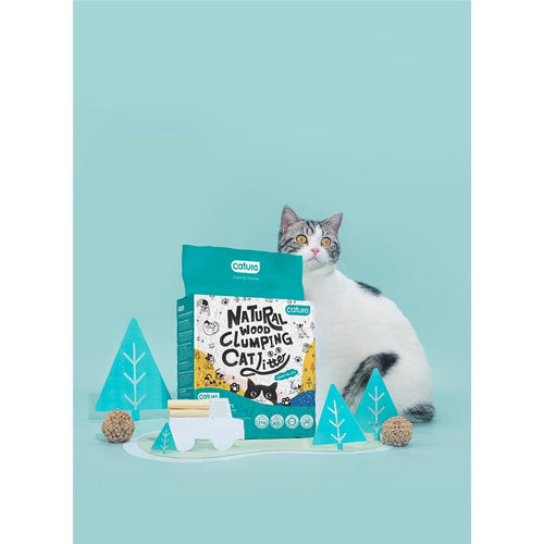 Cature 迦爵 Smart Pellet 歐洲原木(凝結)貓砂 6L (5.5lb) (袋裝) - 6包優惠