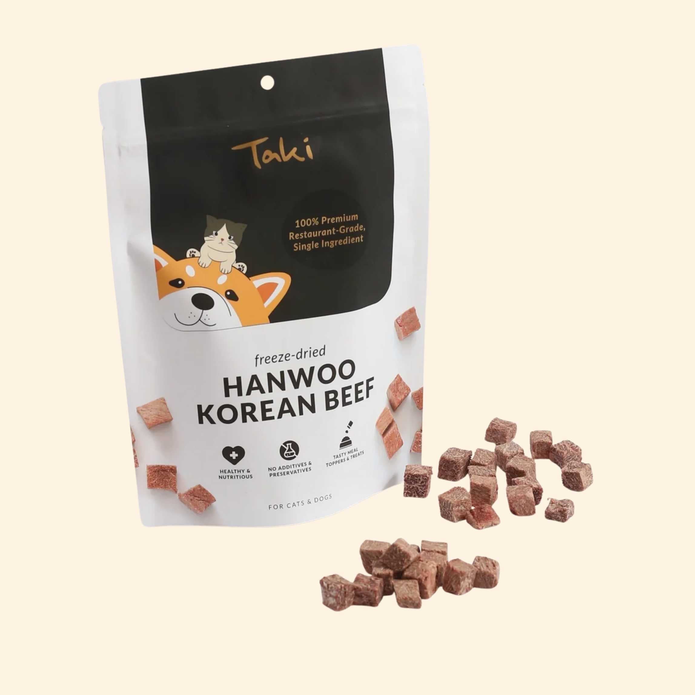 TAKI Hanwoo Korean Beef 韓牛凍乾小食 40g