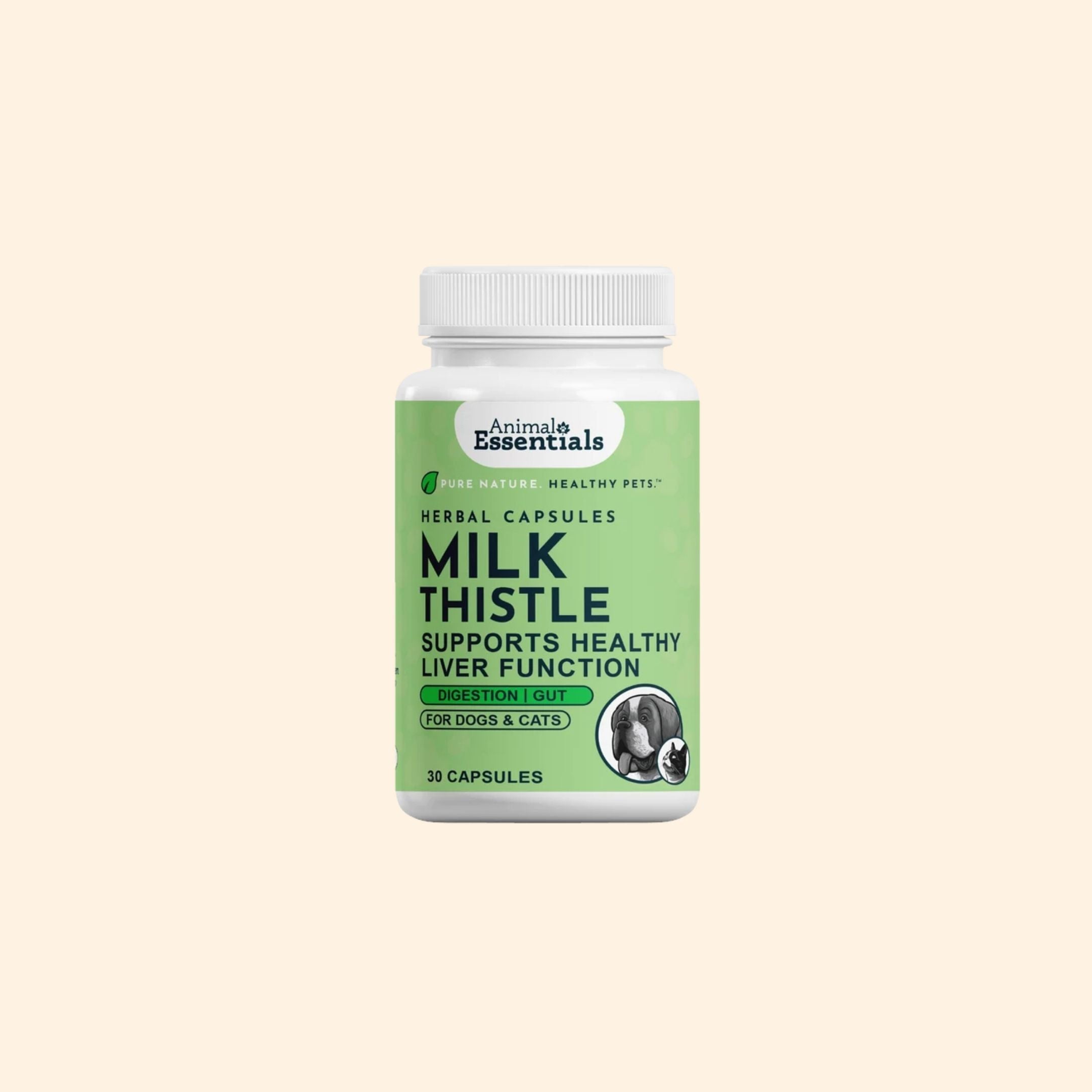 Animal Essentials - Milk Thistle 30 Tablets