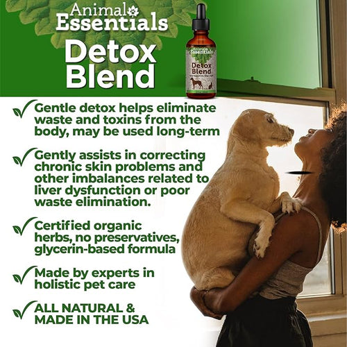 Animal Essentials - Detox Blend - Long-Lasting Detoxifying Skin Treatment Formula 2oz