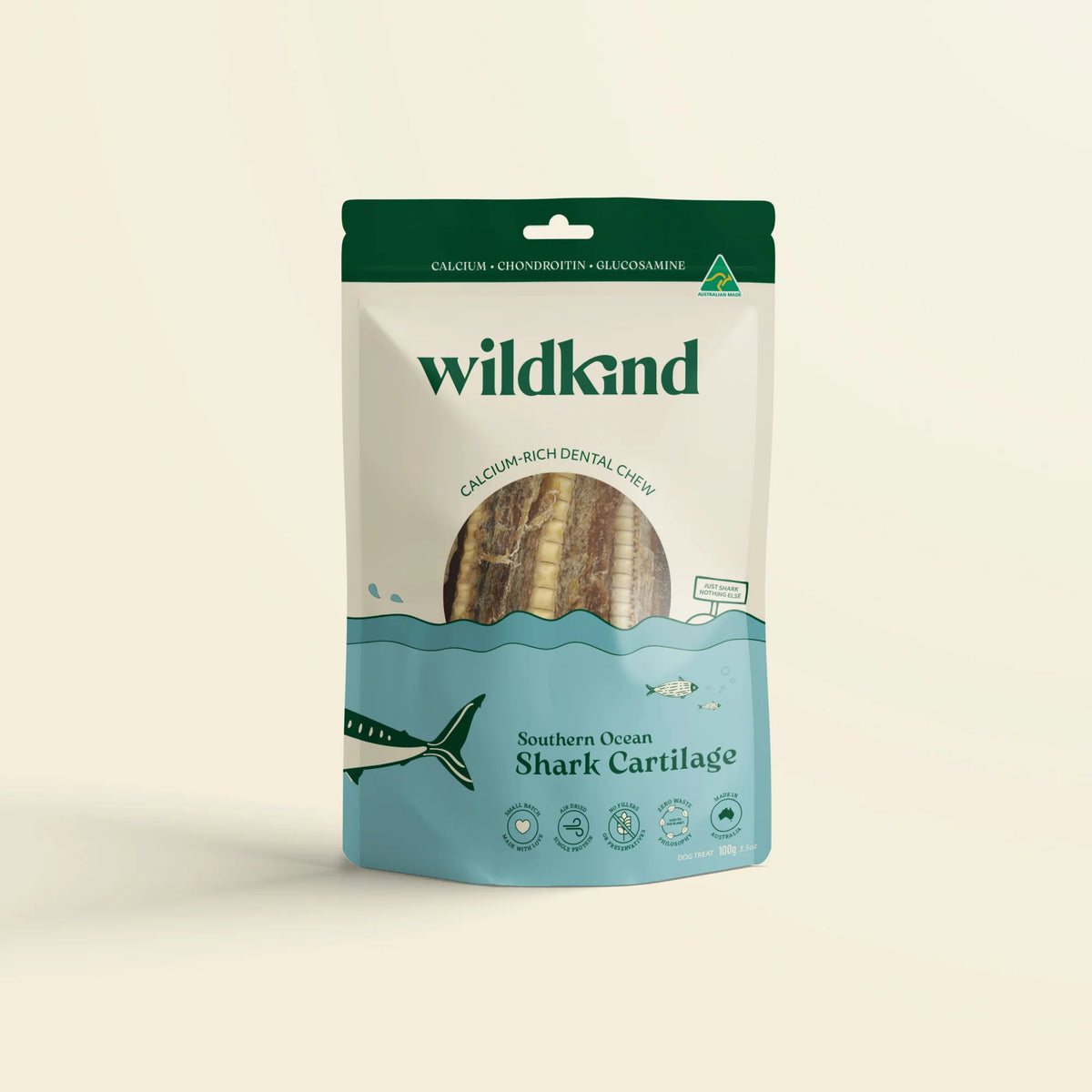 Wildkind Southern Ocean Shark Cartilage 100g