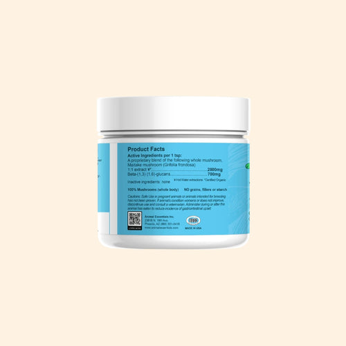 Animal Essentials - Wellness Organic Maitake Mushroom Powder 2.8oz (80g) (For Cats and Dogs)
