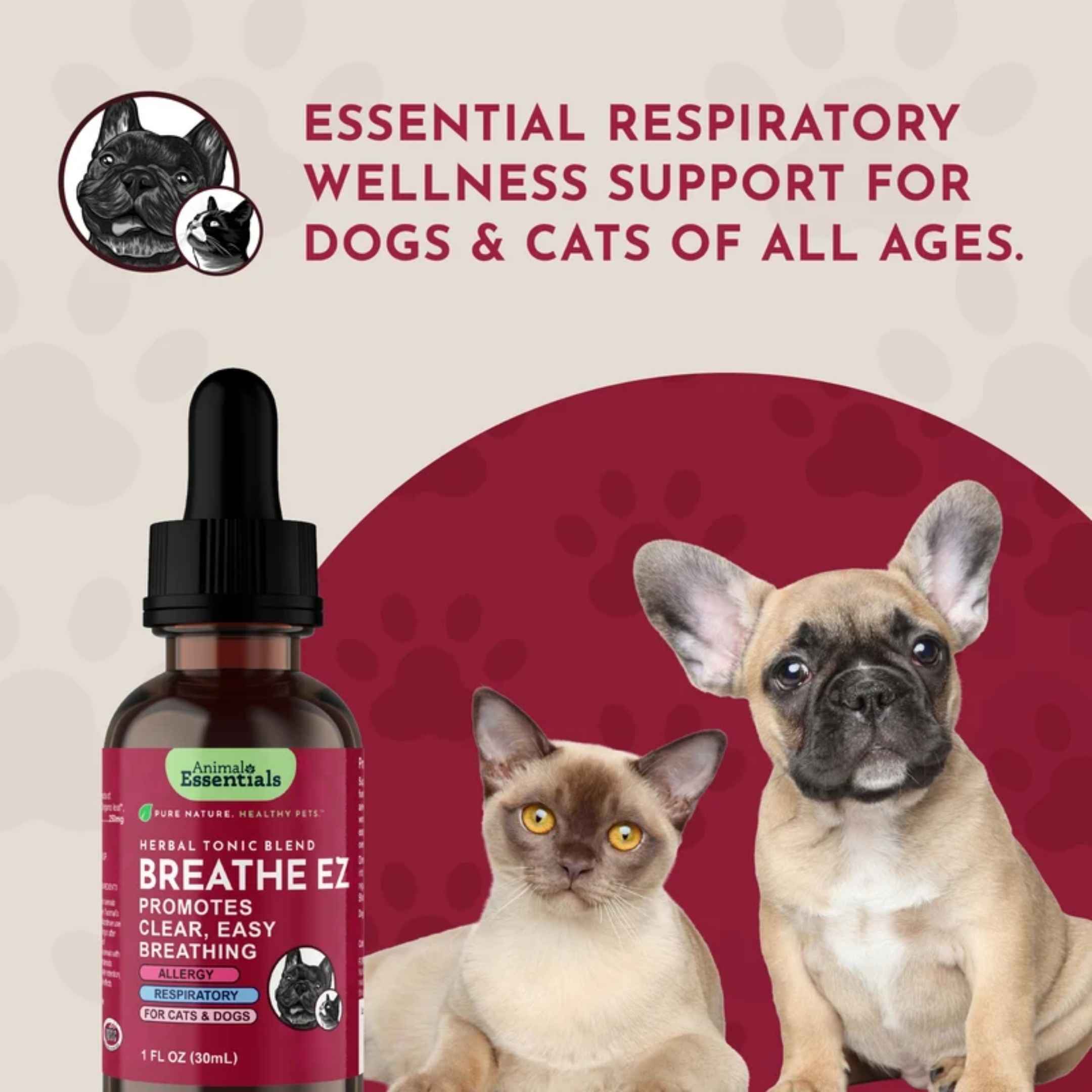 Animal Essentials - Breathe EZ Healing Herbal Series - Breathe EZ 2oz