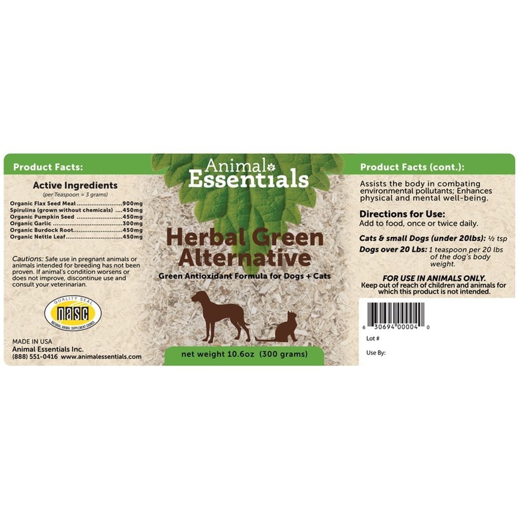 Animal Essentials - Green Alternative 有機草本營養粉 300g