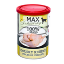 MAX Deluxe Dog - 捷克嫩雞件鮮燉罐 (貓狗合用鮮食) 400g