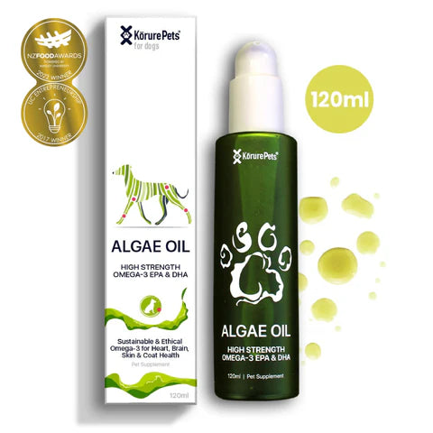 Kōrure Pets - New Zealand Algae Oil for Dogs 120ml