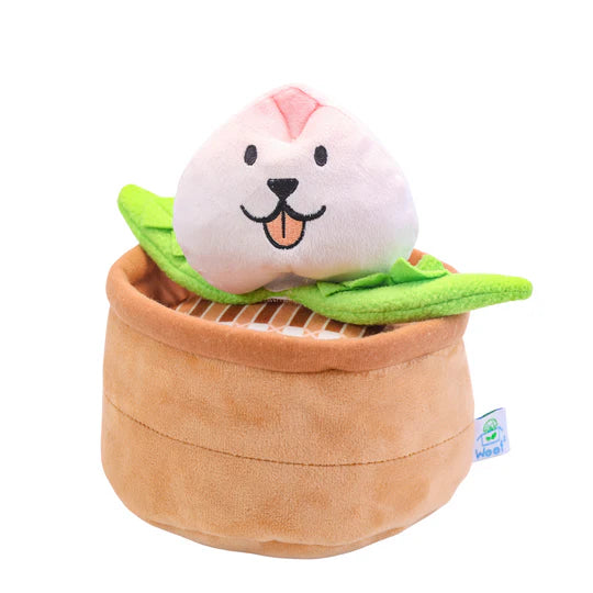 Woof² Chinese Birthday Peach Bun 3-In-1 Nose-work Pet Toy