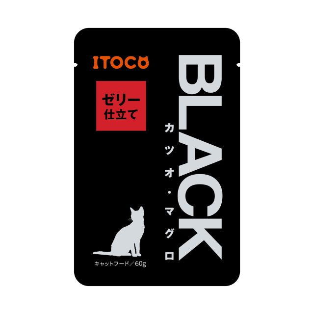Itoco Black 鮪魚濕糧餐包 60GM